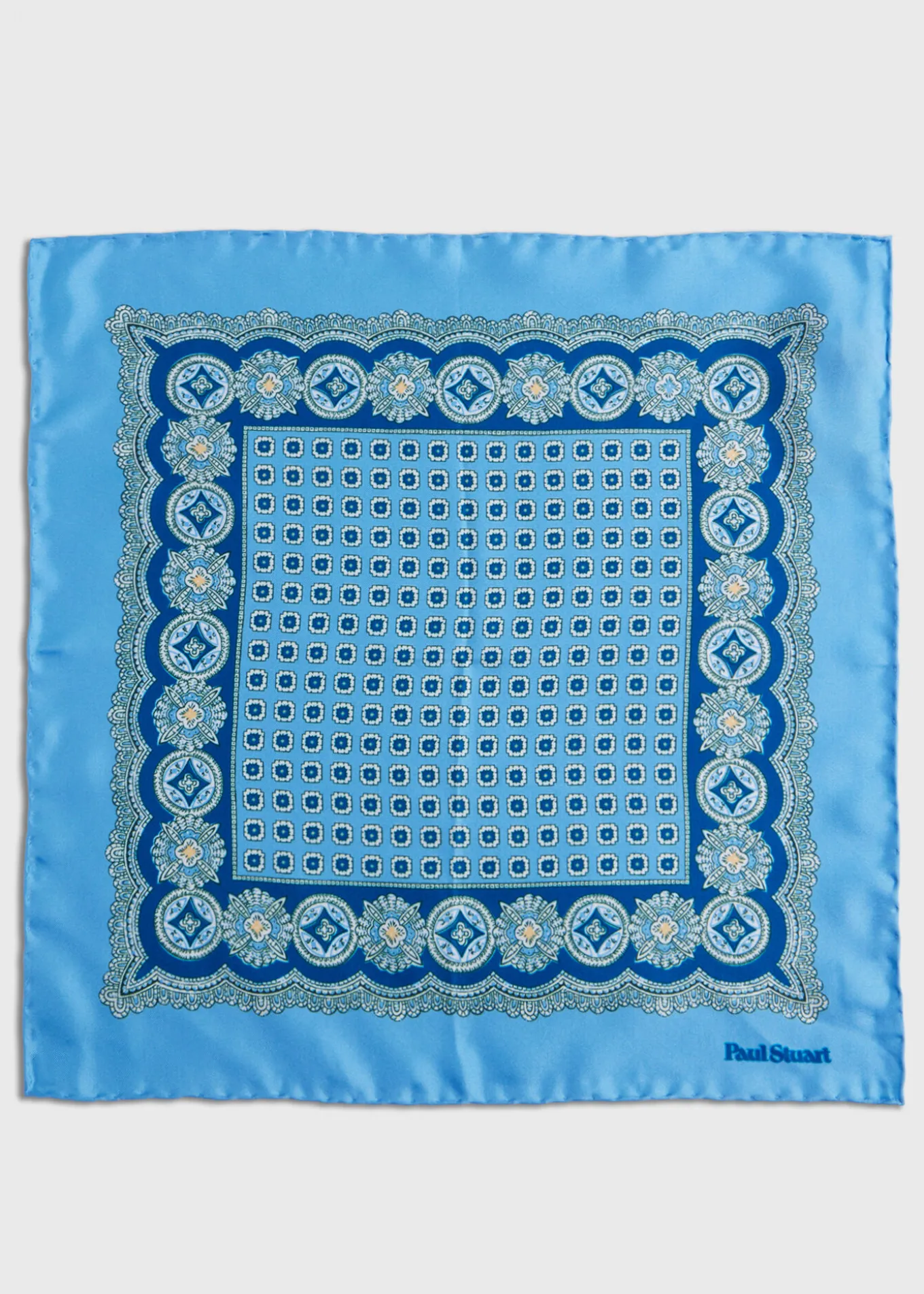 silk_twill_medallion_pock_1.webp Silk Twill Medallion Pocket Square