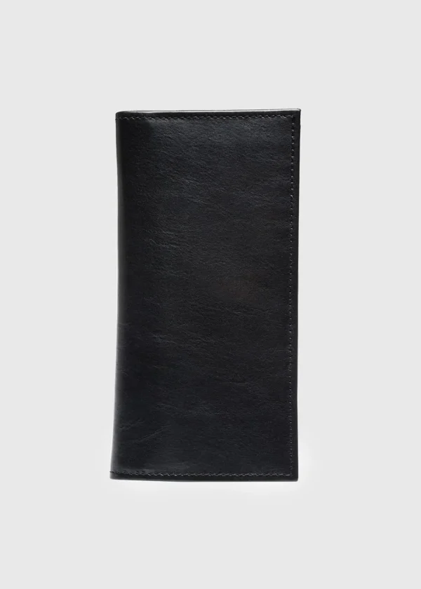 Slim Secretary Vachetta Leather Wallet