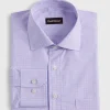Small Check Cotton Dress Shirt