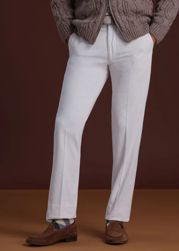 Soft Corduroy Dress Trouser