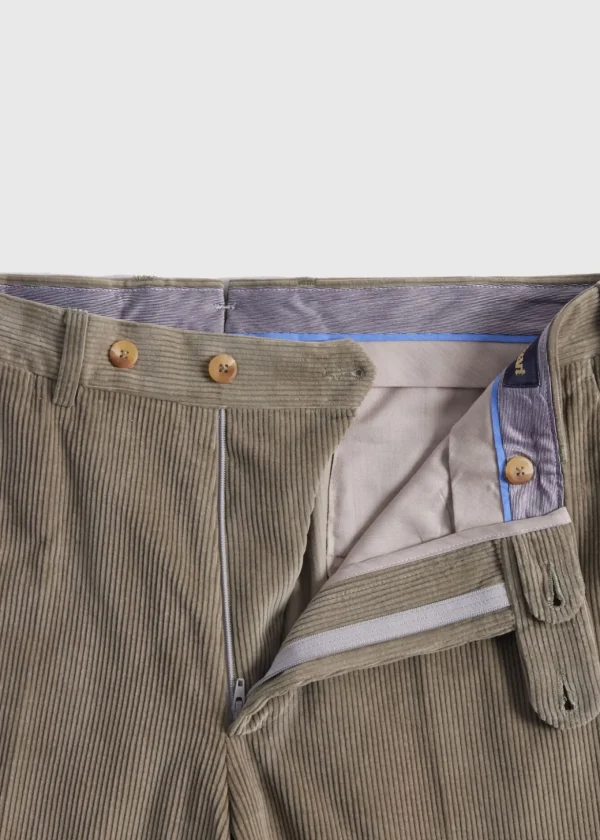 Soft Corduroy Dress Trouser