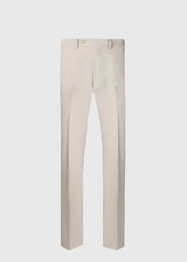 Soft Linen Canvas Dress Trouser
