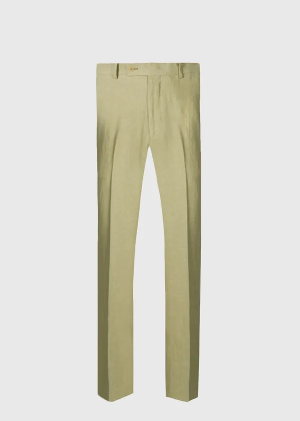Soft Linen Canvas Dress Trouser