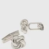 Sterling Silver Knot Cufflinks