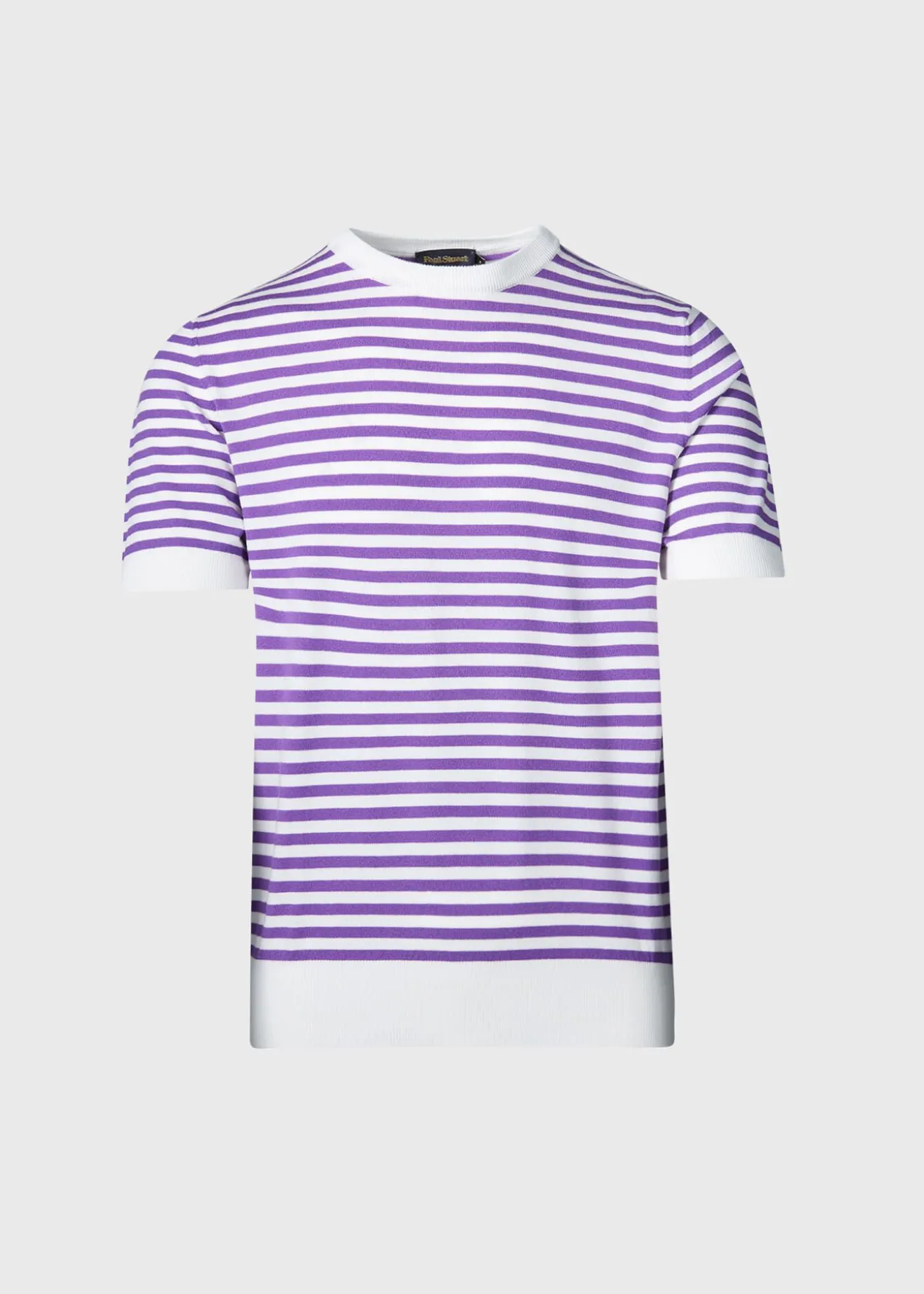stripe_knit_short_sleeve__0-2.webp Stripe Knit Short Sleeve Crewneck