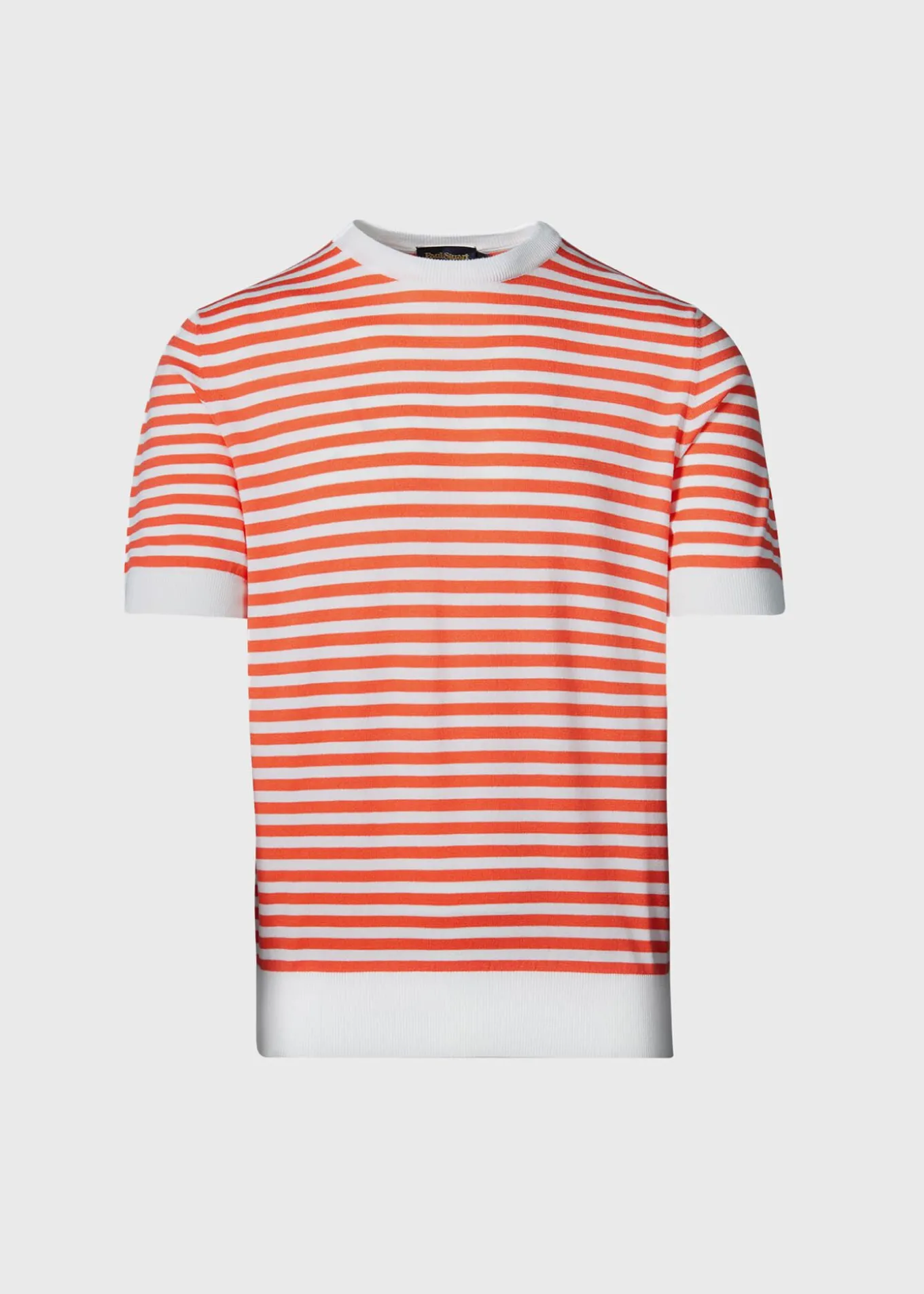 stripe_knit_short_sleeve__0.webp Stripe Knit Short Sleeve Crewneck