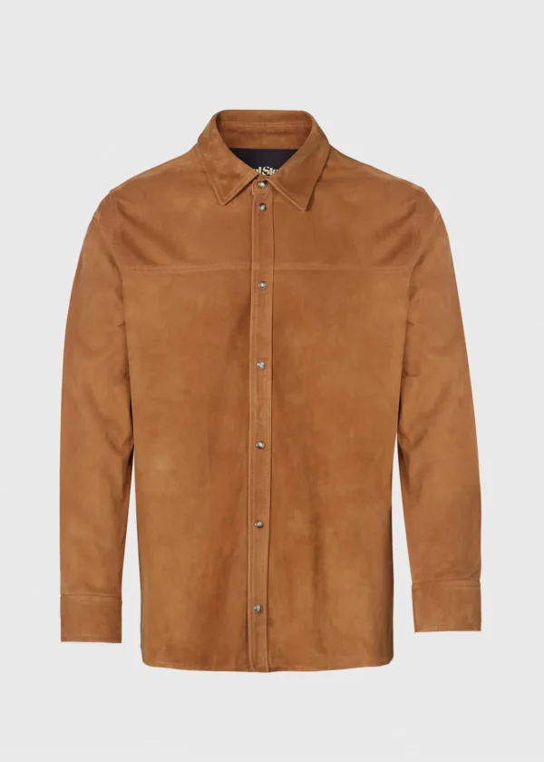 Suede Shirt Jacket