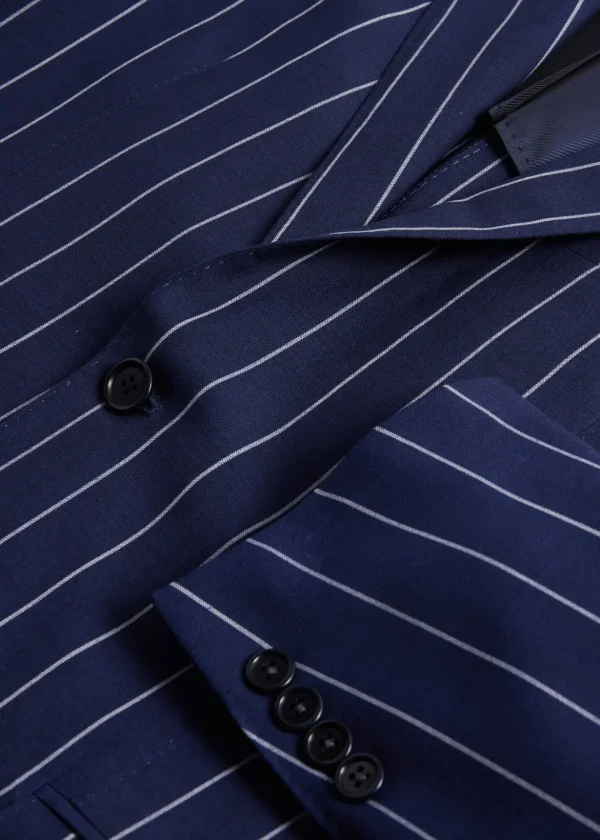Super 130s Stripe Suit