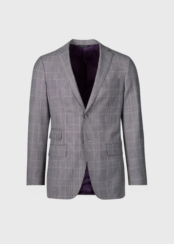 Super 120s Wool Plaid Suit