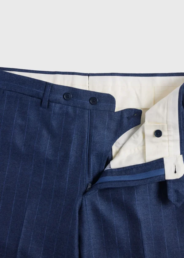 Super 120s Wool Stripe Suit