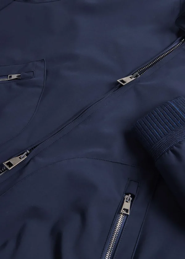 Technical Jersey Bomber Jacket