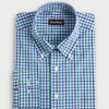 Two Color Check Cotton Sport Shirt