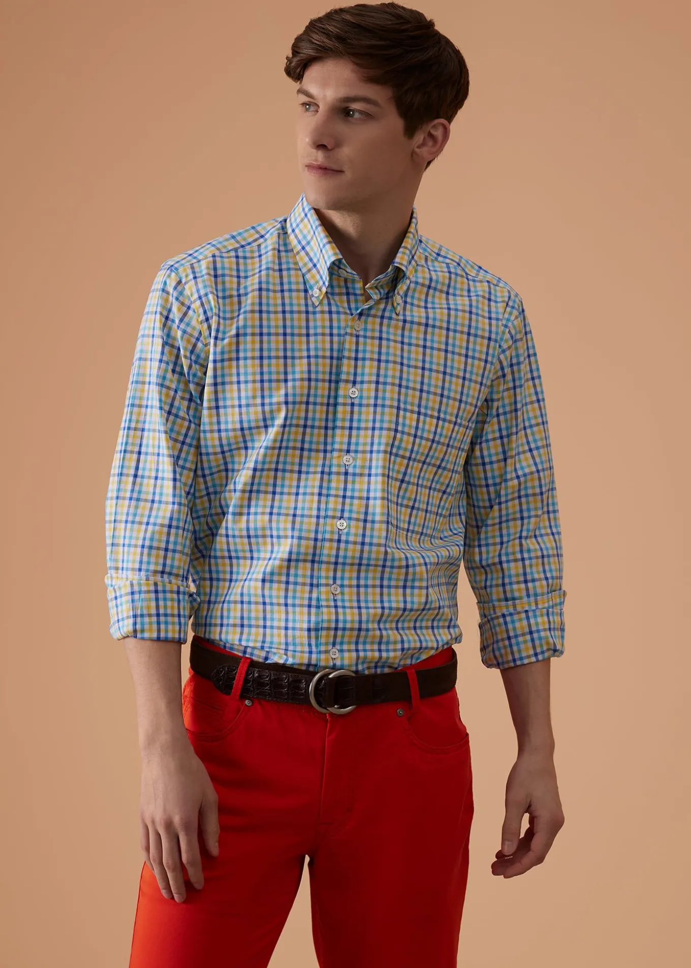 two_color_check_cotton_sp_1-1.webp Two Color Check Cotton Sport Shirt