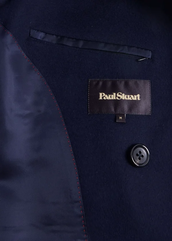 Water Repellent Wool Coat