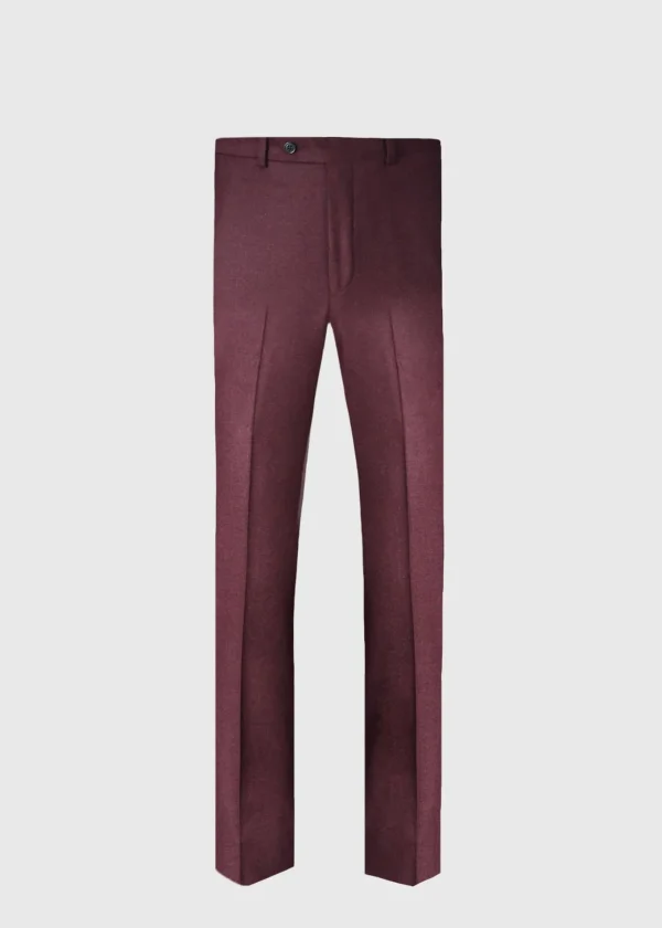 Wool & Cashmere Flannel Trouser