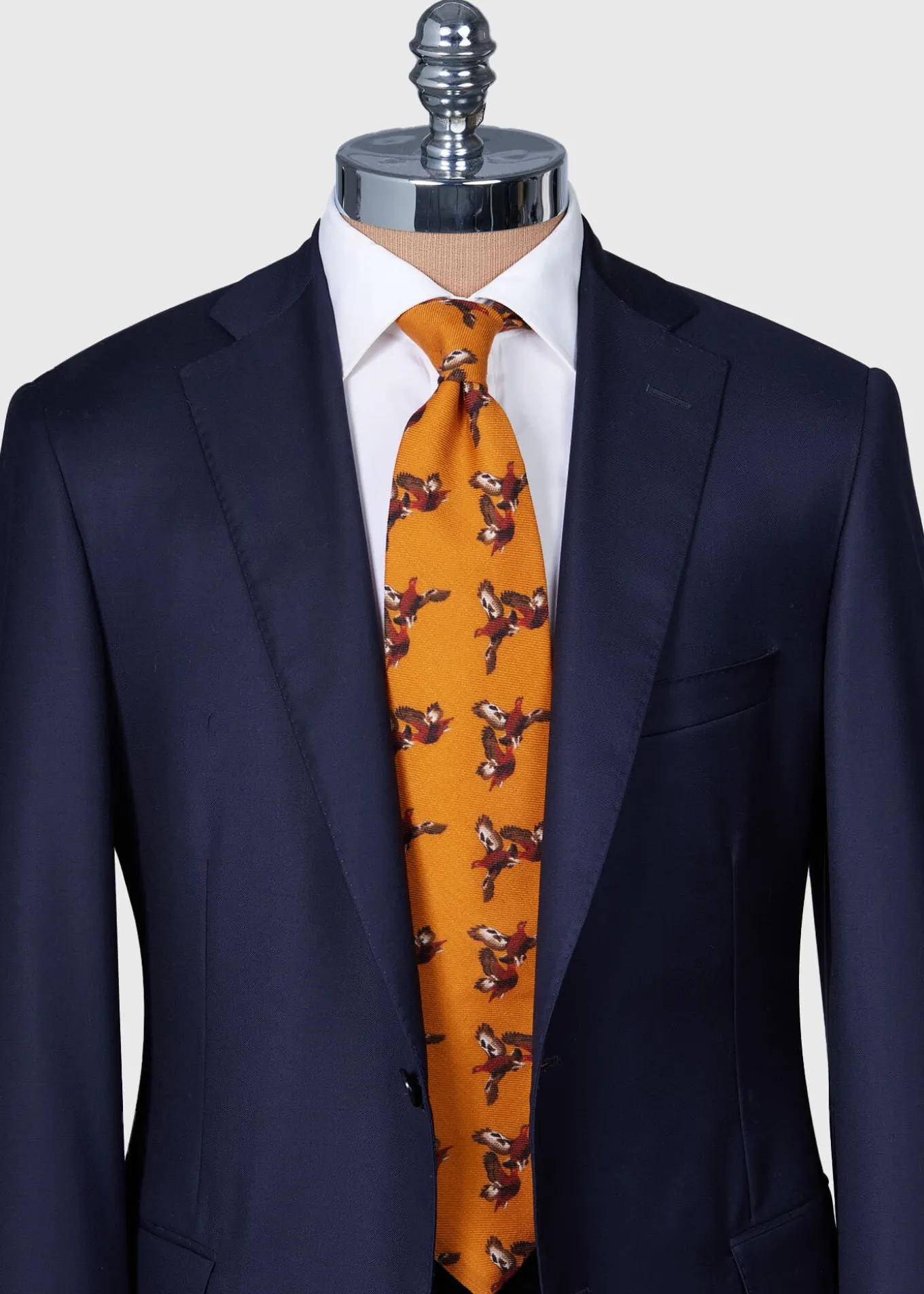 wool__cashmere_pheasant_p_2.webp Wool & Cashmere Pheasant Print Tie