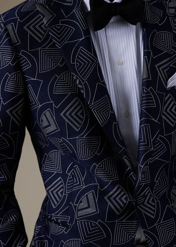 Wool & Silk Deco Dinner Jacket