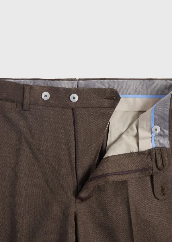 Wool Soft Cavalry Twill Trouser
