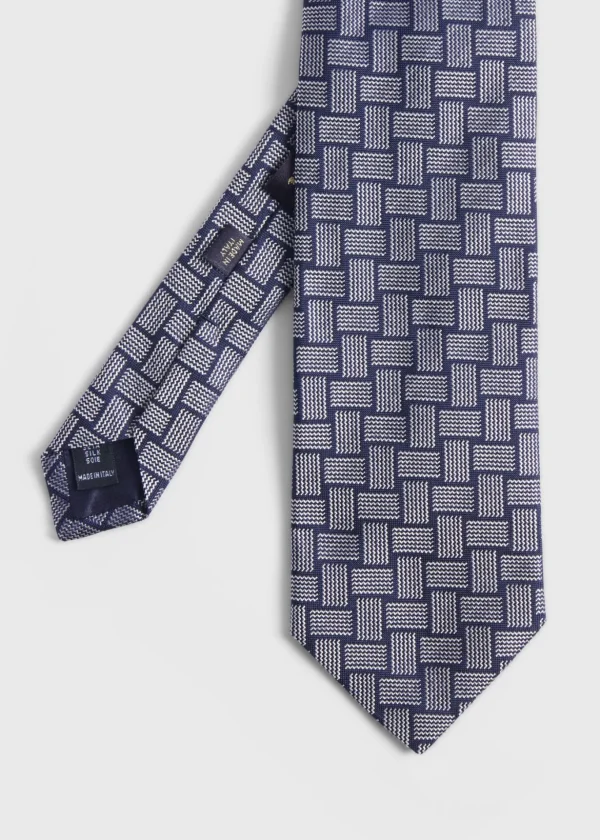 Woven Silk Deco Tie