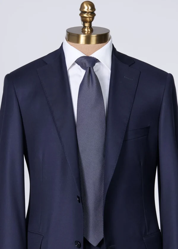 Woven Silk Micro Dot Tie