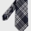 Woven Silk Plaid Tie