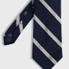 Woven Silk Regimental Stripe Tie