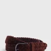 Woven Suede Belt